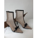 Copper Mesh Boots