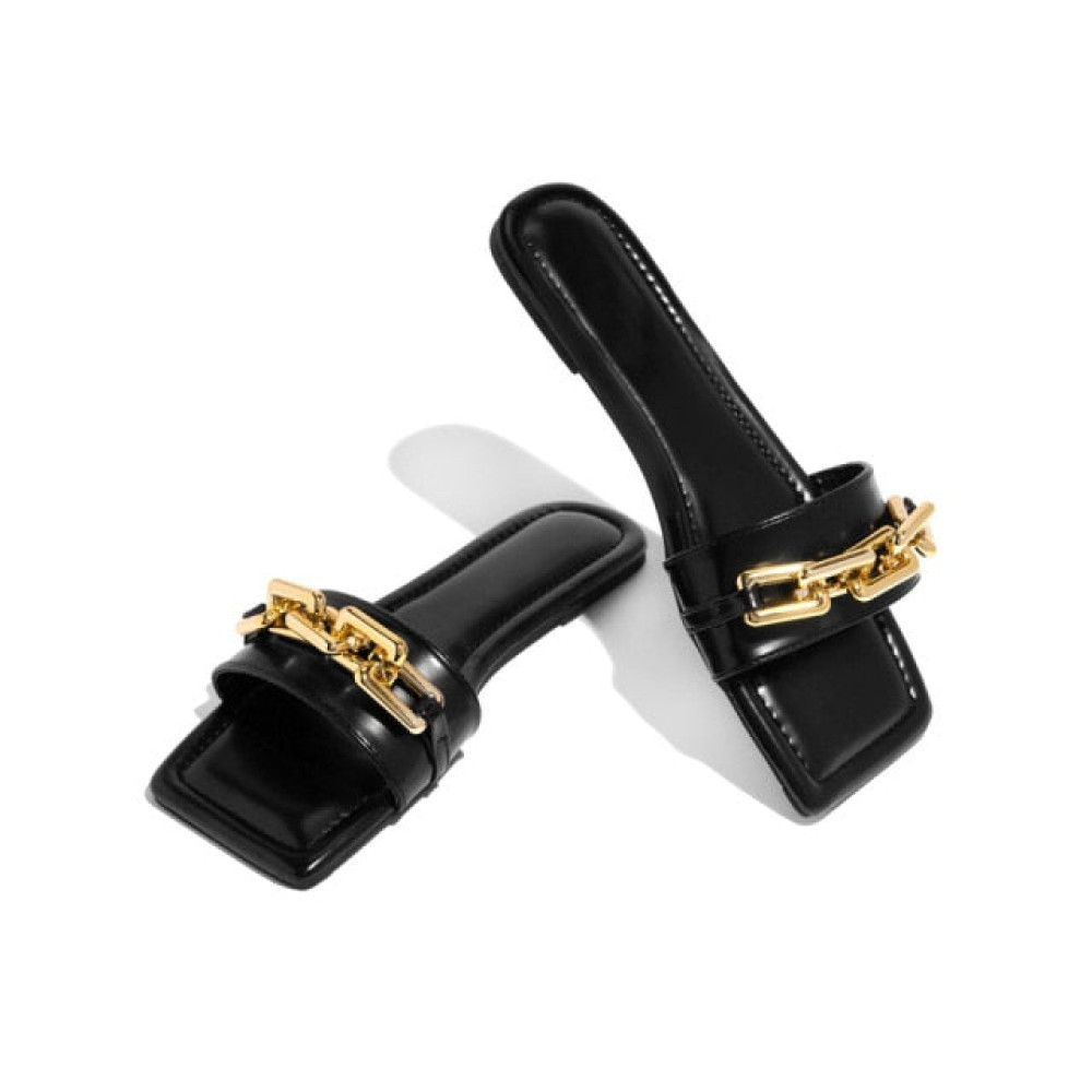 Glimmer Chain Slippers