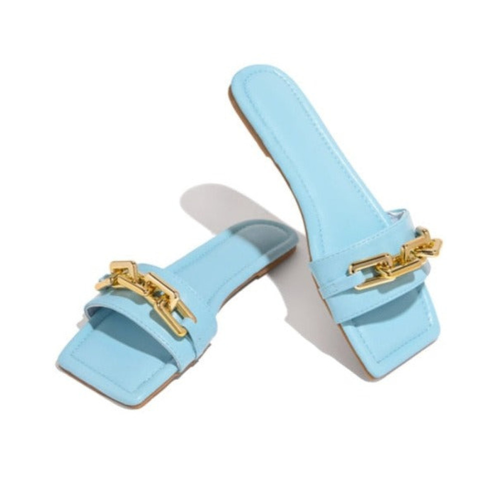 Glimmer Chain Slippers
