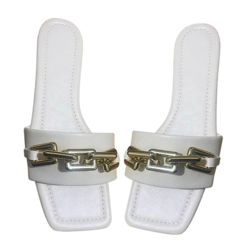 Glimmer Chain Slippers
