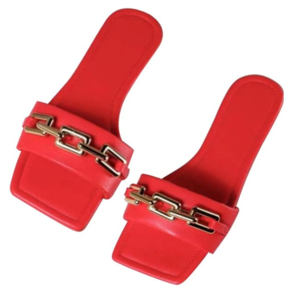 Glimmer Chain Slippers