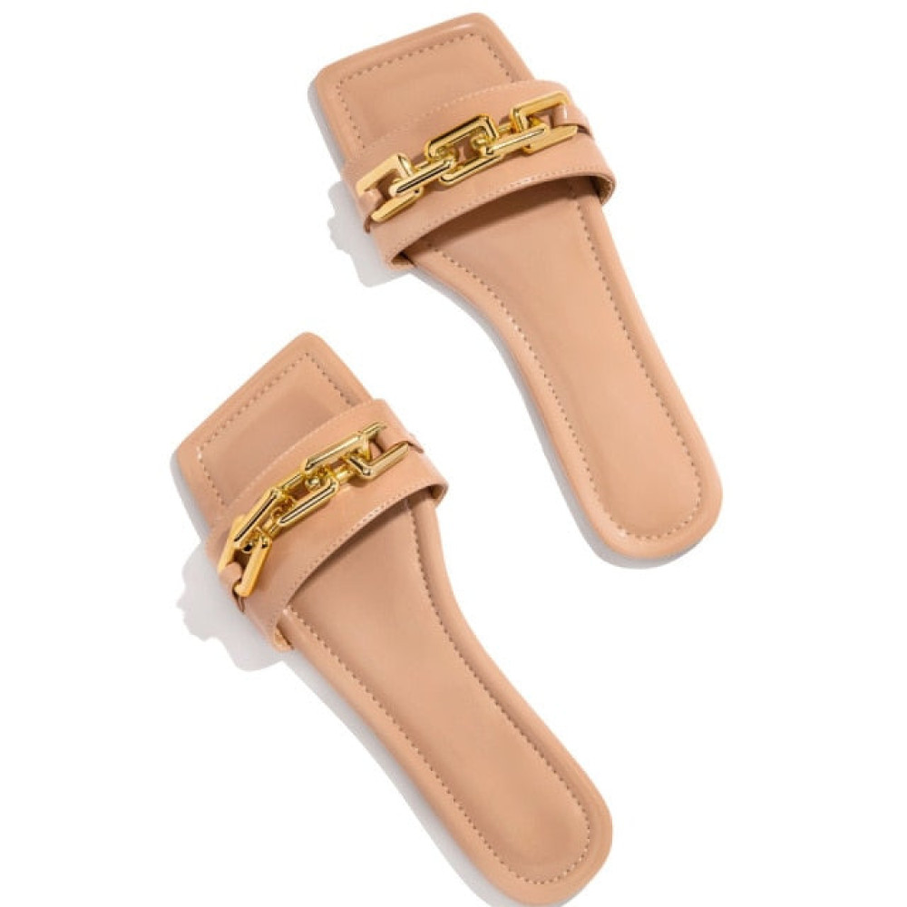 Glimmer Chain Slippers