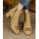 Gloria Leather Ankle Boots