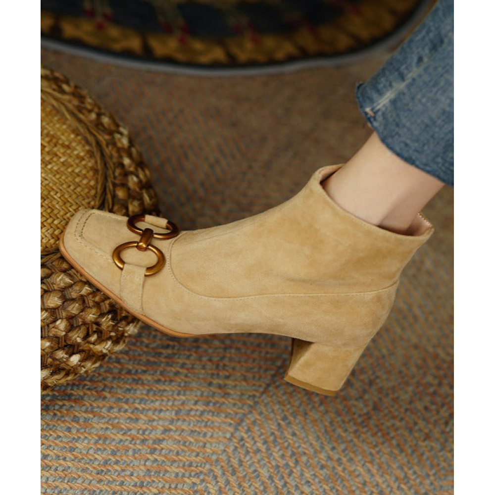 Gloria Leather Ankle Boots
