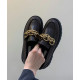 Fiore Metal Chain Loafers