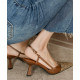 Warm Leather Kitten Heels