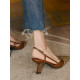 Warm Leather Kitten Heels
