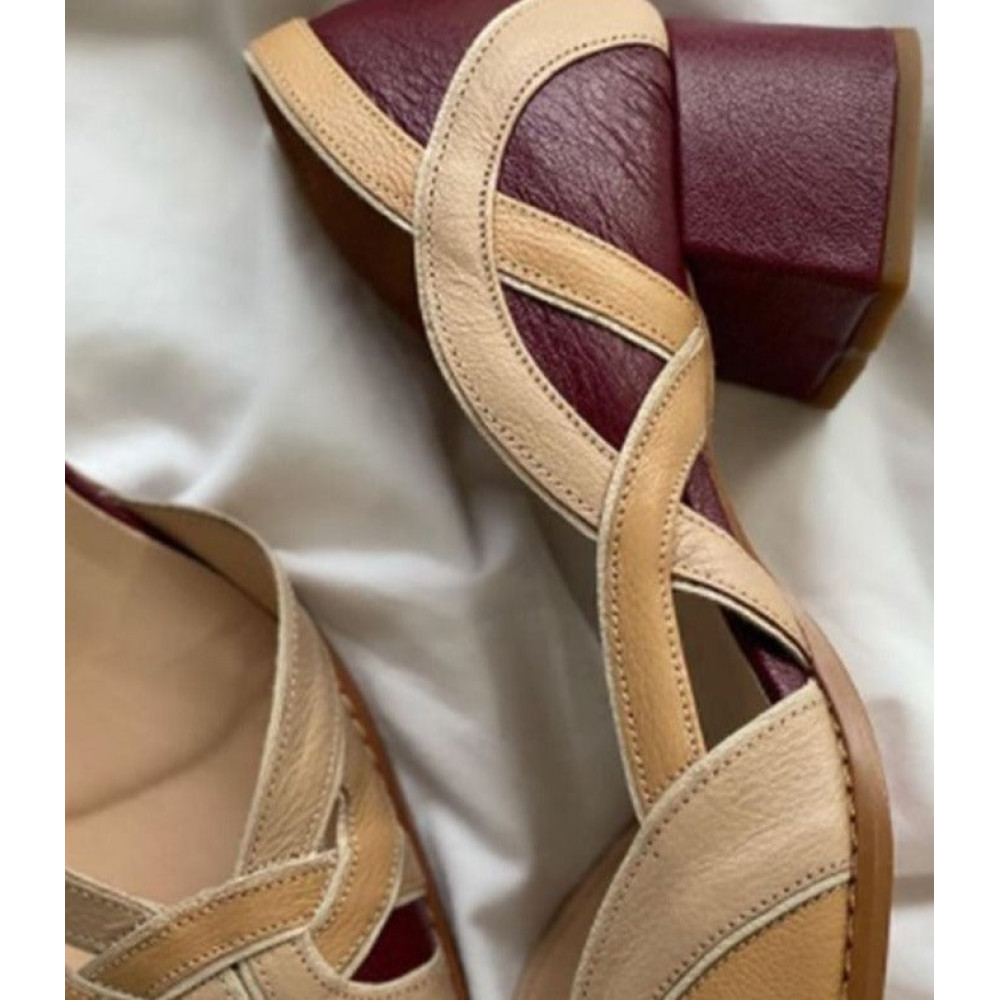 Sera Symmetry Vintage Vibes Heels